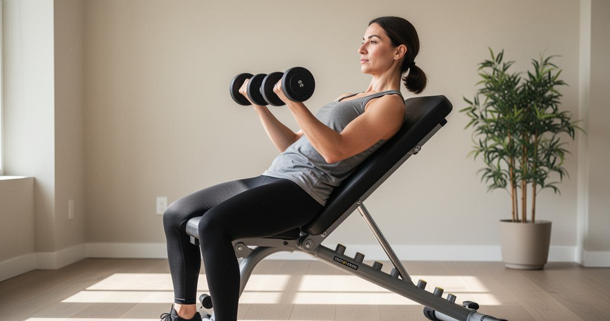 Comment faire le curl incliné aux haltères ? Guide complet pour muscler vos bras efficacement
